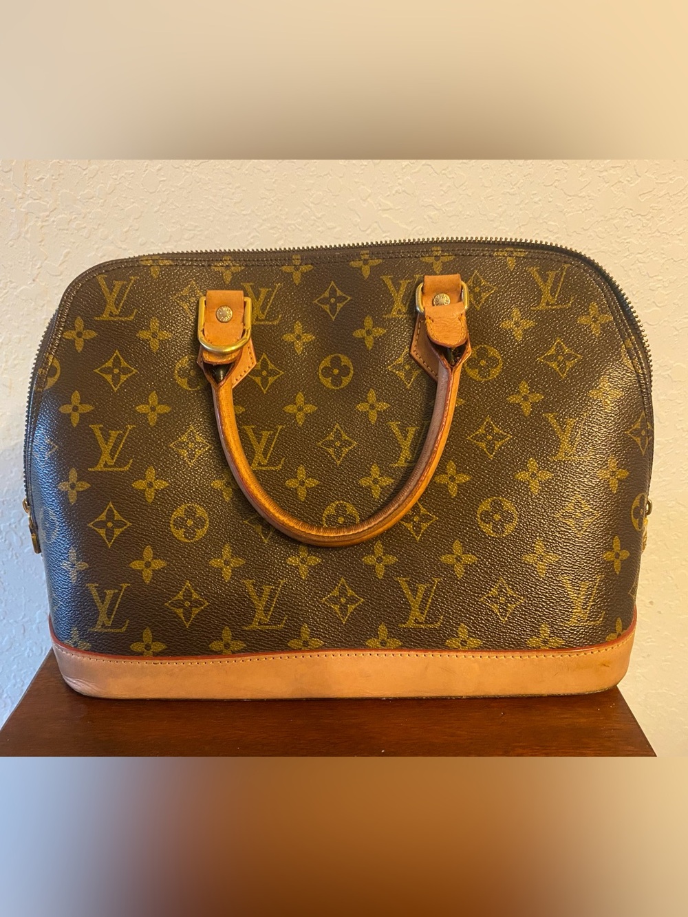 Monogram Structured Handbag + Wallet Bundle | Designer-Inspired - Picture 5 of 10